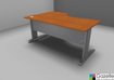 Picture of Couleur Curved Desk