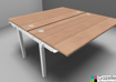 Picture of Astrolite Double Add On Bench Desk
