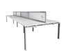Picture of Astro Double Starter Bench Desk