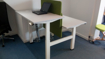 Picture of Electric Height Adjustable Double Straight Desk