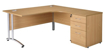 Picture of CONTRACT – Cantilever Curved Desk