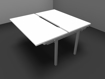Picture of Partage Double Add on Bench Desk