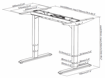 Picture of Electric Height Adjustable Desk