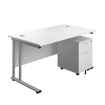 Picture of Express Straight Cantilever Desk Package