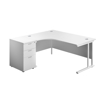 Picture of Express Curved Cantilever Desk Package
