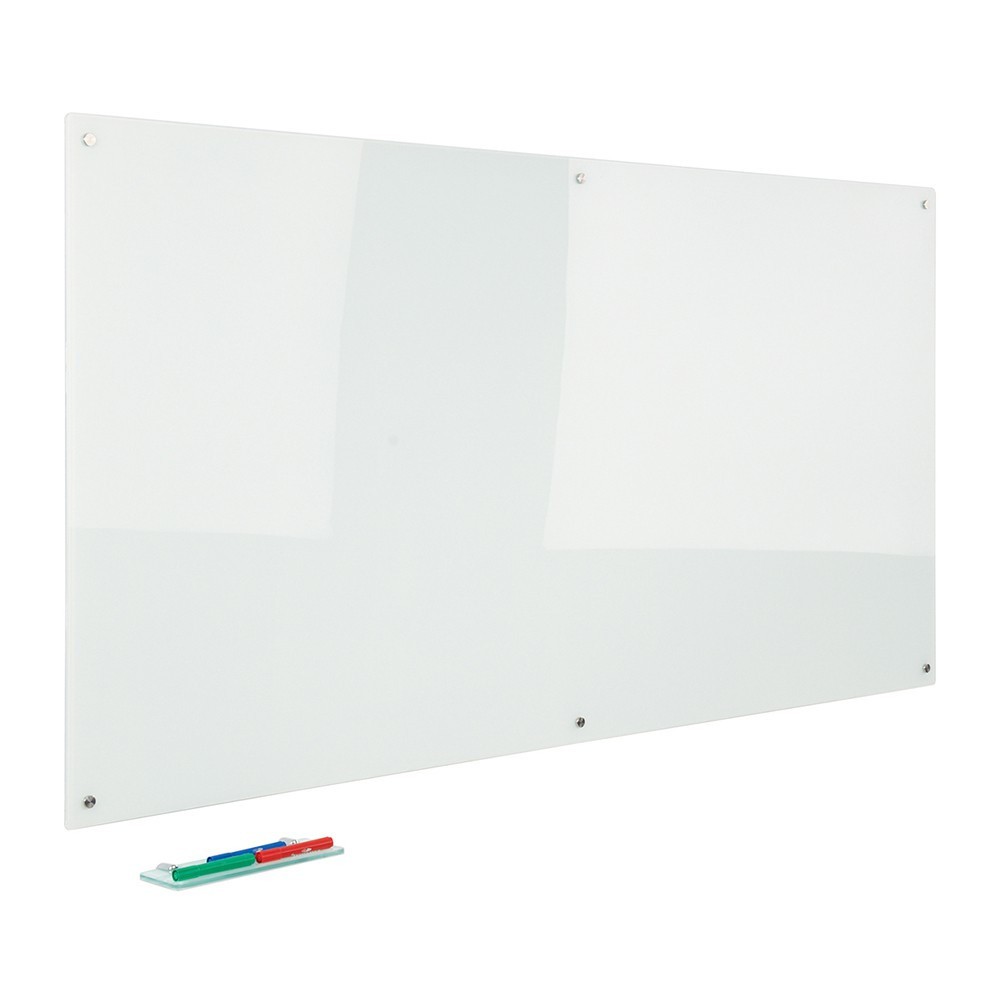 Glass Wipe Boards Frosted Glass with Fixings Gazelle Office Furniture