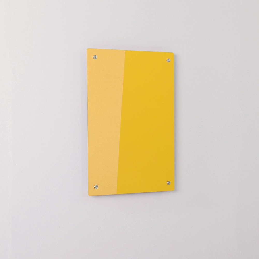 Coloured Glass Wipe Board Gazelle Office Furniture