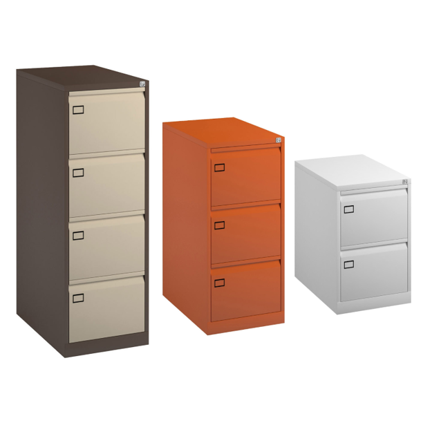 Picture of Metal Executive Filing Cabinets