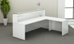 Picture of White Reception Desk