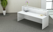 Picture of White Reception Desk