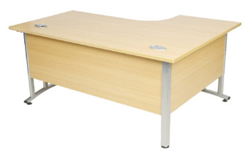 Picture of CONTRACT – Cantilever Curved Desk
