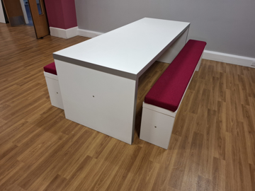 Picture of KB 9 - Frovi Block Table And Bench Set
