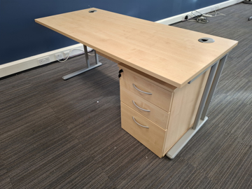 Picture of SD 14- 1600mm Straight Desk