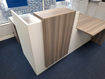 Picture of RD 1-Fifty-Fifty Reception Desk by Buronomic